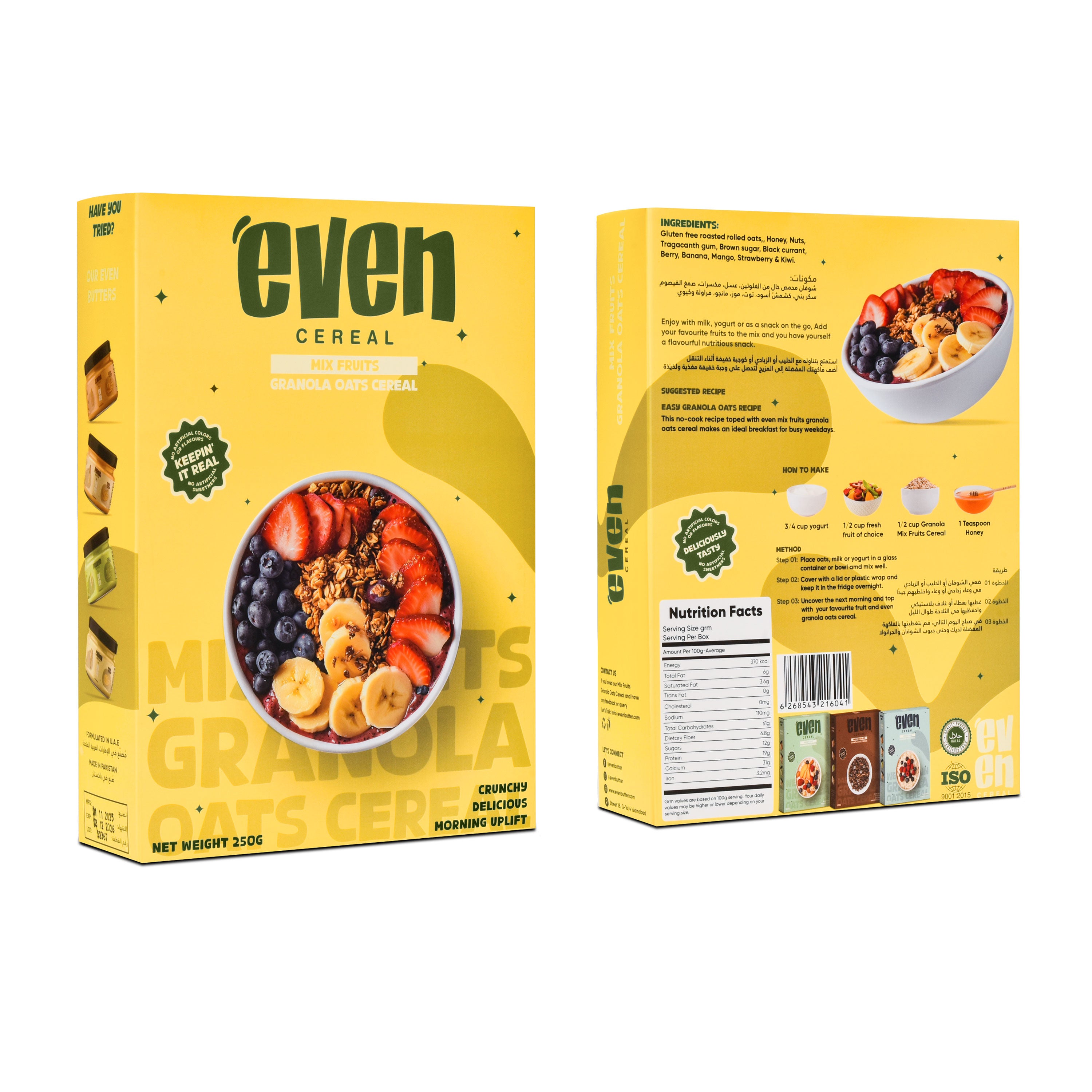 Granola Mix Fruits Cereal